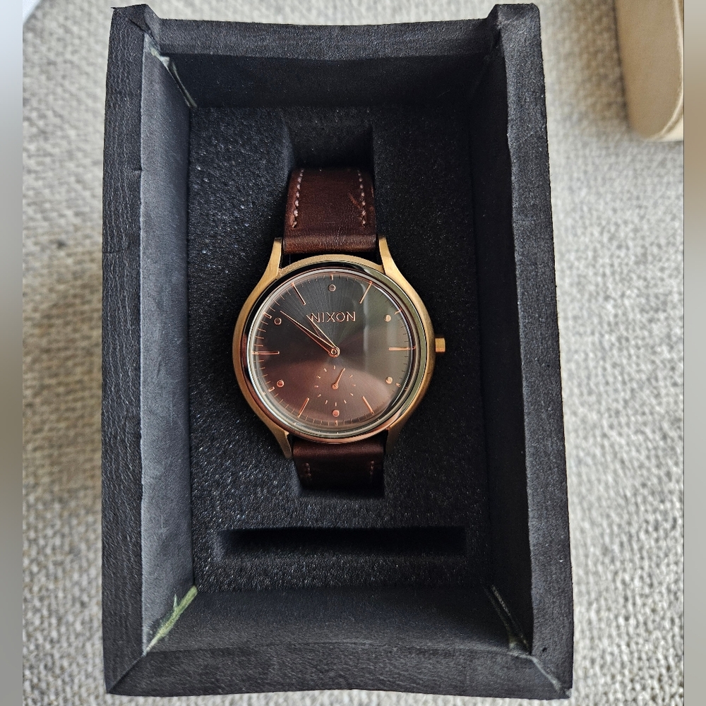 Nixon Copper Watch